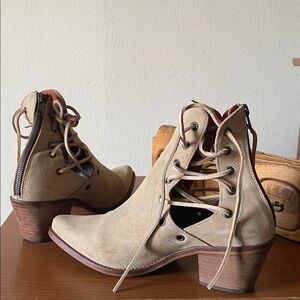 Alex + Alex Side Tie Booties